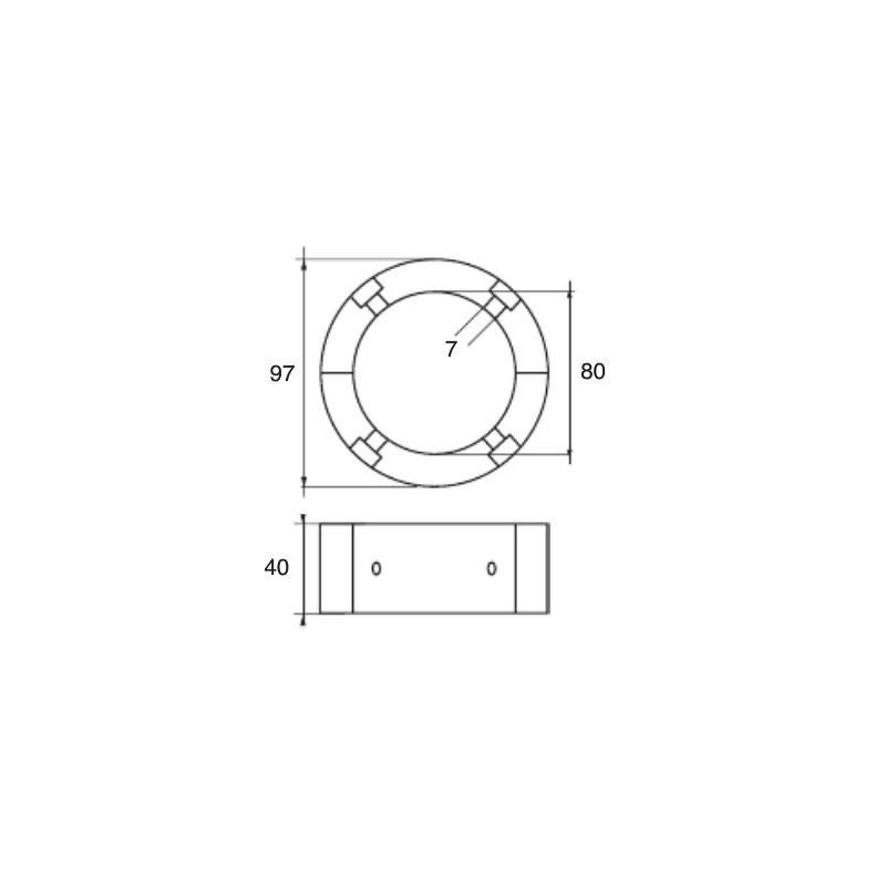Zink gori sd/2bl 13-18 80mm