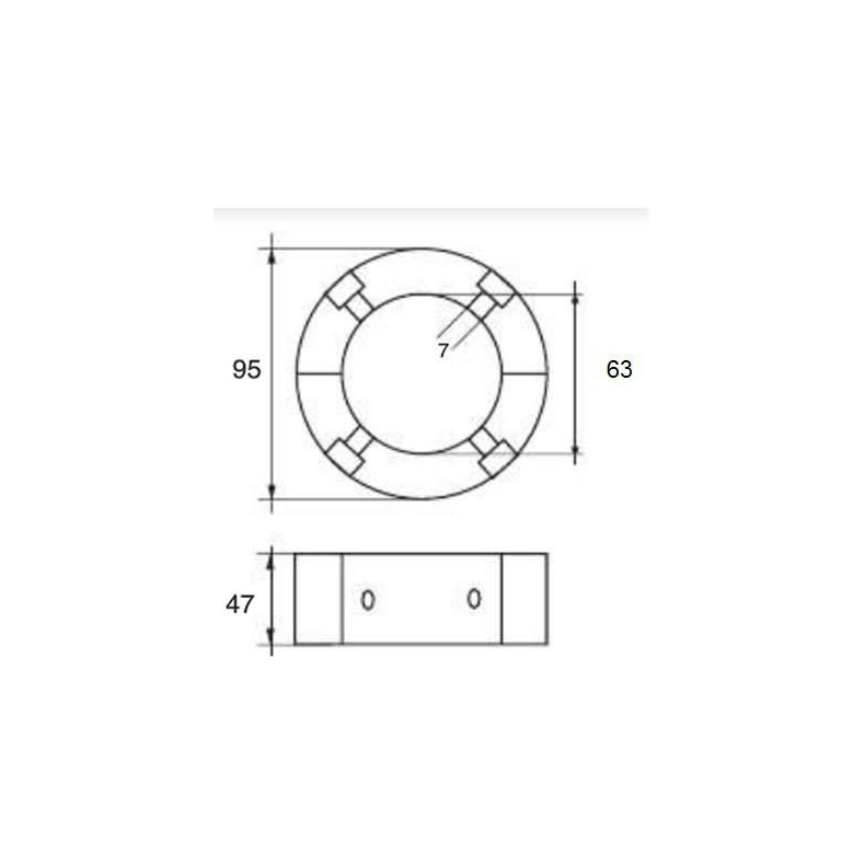 Zink gori 3bl/prop 22-26 63mm