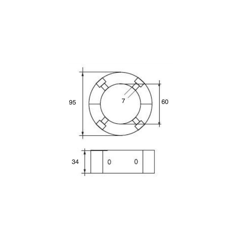 Zink gori sd/3bl 18-20 60mm