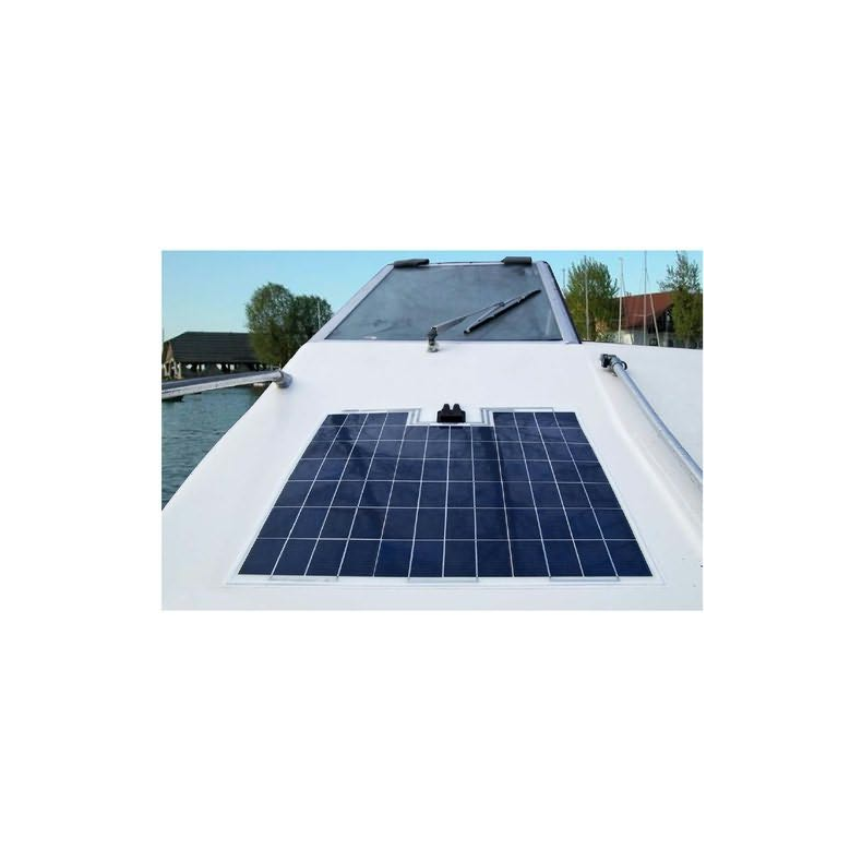 UDGET Solcellepanel fleksibelt 36 W, Maks effekt 35 W, Maks strm  1,95 A, Ml LxB    590 x 460 mm, Vgt 1,1 kg