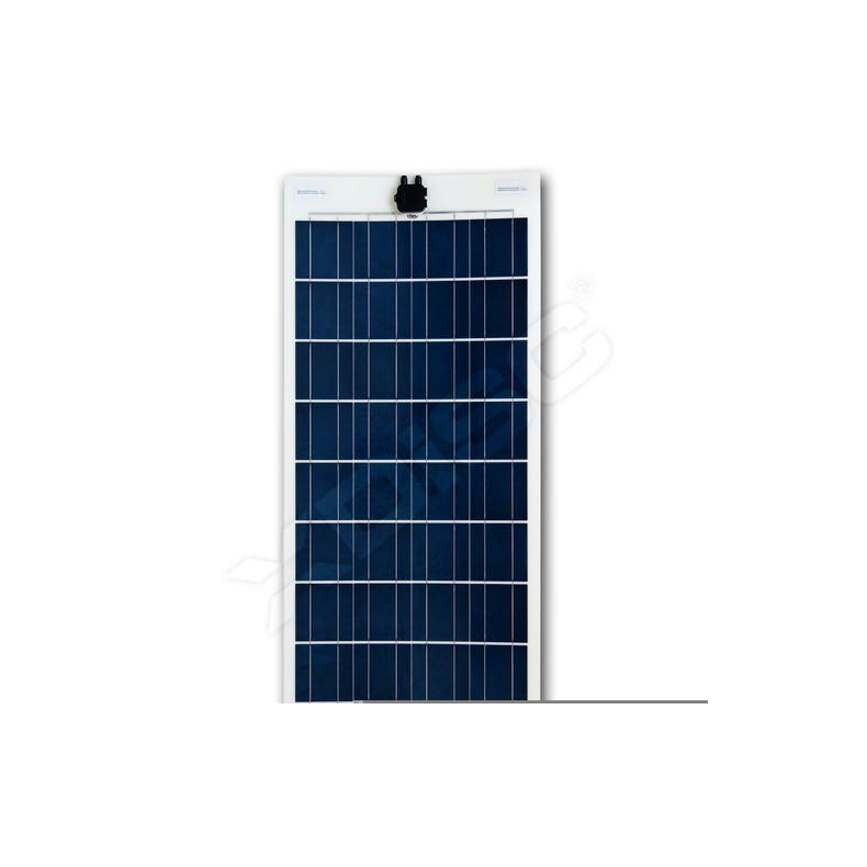 UDGET Solcellepanel fleksibelt 36 W, Maks effekt 150 W, Maks strm  7,91 A, Ml LxB    700 x 1640 mm, Vgt 2,68 kg