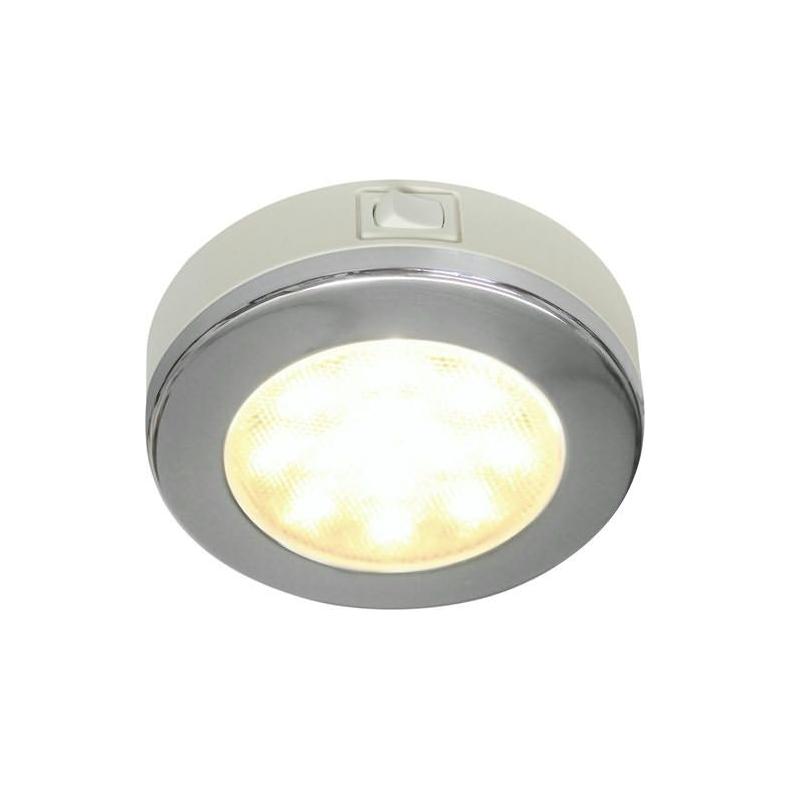 Indvendig LED lys Indebelysning 115mm rf varmhvid, hvid, hella