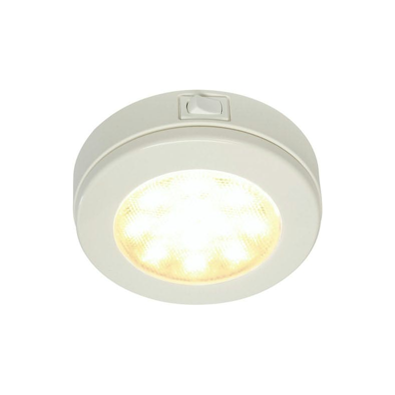 Indvendig LED lys Indebelysning 115mm hvid varmhvid, hella