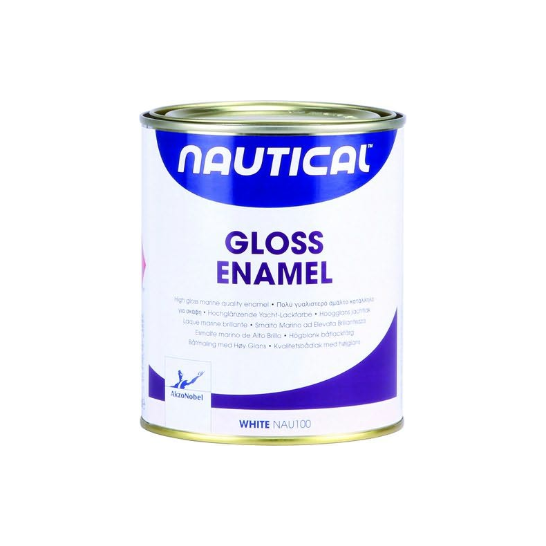 Naut gloss lak 1. komp. black ,750 ml