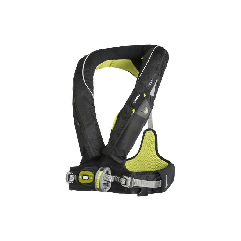Spinlock Deckvest 5D pro sensor 170N, Bryst ml 75 - 125 cm, Farve Sort