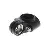 Stanchion furling line lead