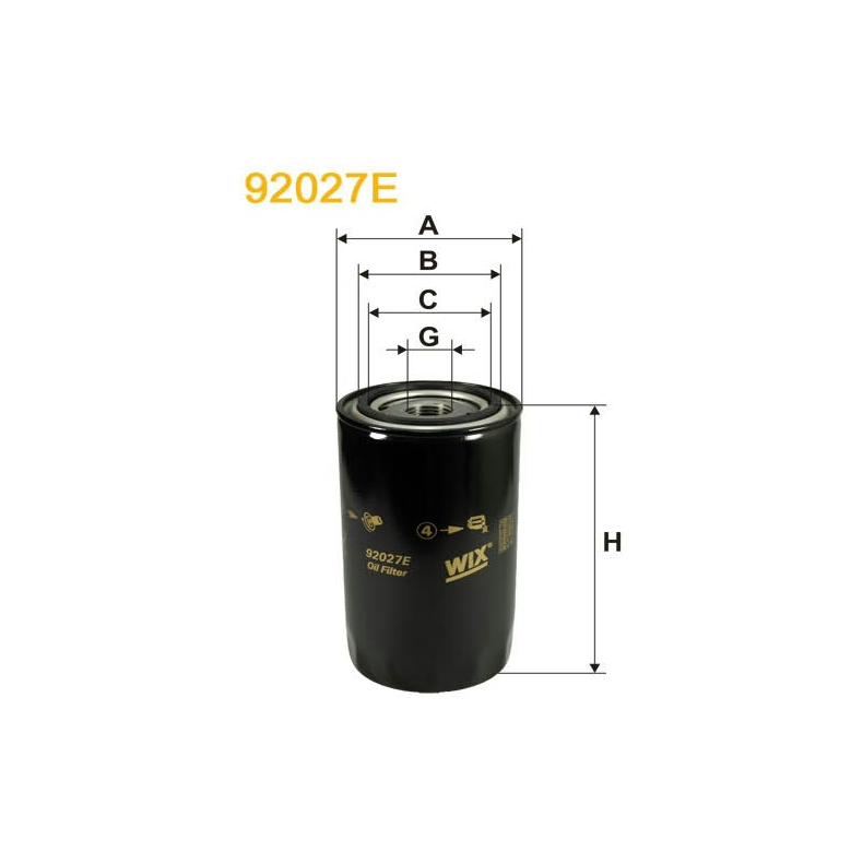 WIX Oliefilter 92027E