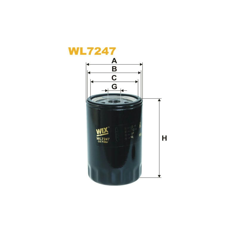 Oliefilter WL7247