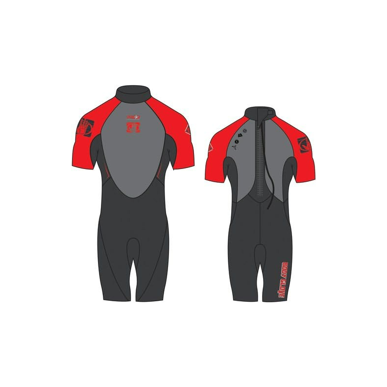 Vddr. bodyglove shorty 2mm herr red s