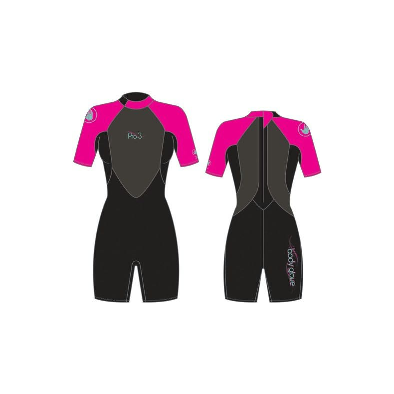 Vddr. bodyglove shorty 2mm dame pink s