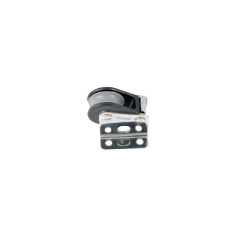 Holt 28 / 39 mm rustfrie Lineblokke, Arb. belast. Kg 135, Beskrivelse Enkelblok 39 mm, Til line  mm 10 mm