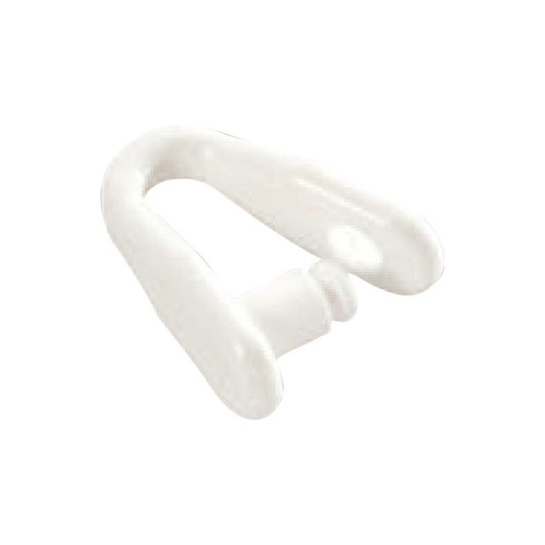Sejlsjkkel Snap on shackle, small - white