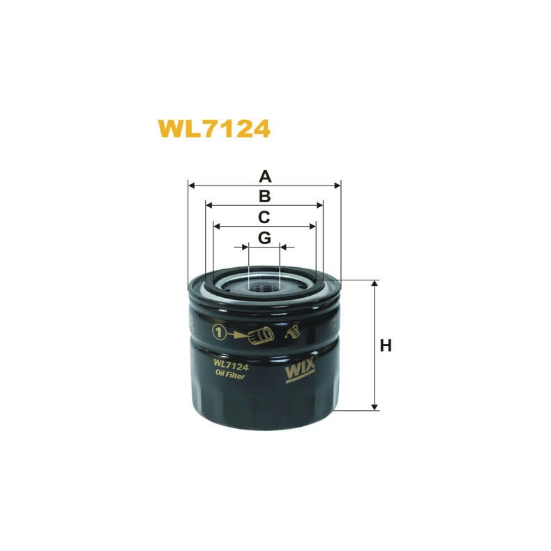 Oliefilter WL7214