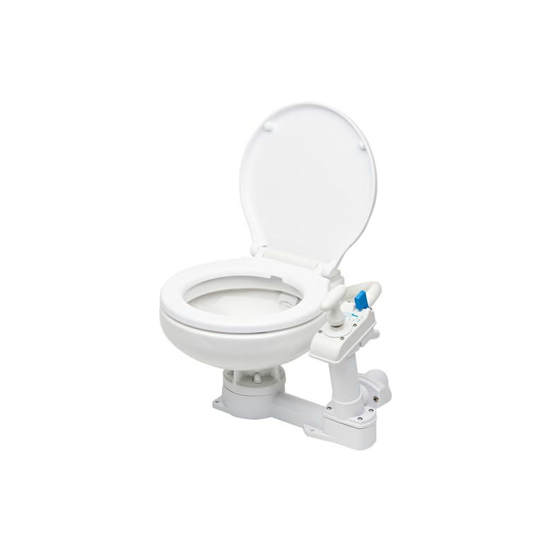 Manuelt marinetoilet Toilet compact manuel ocean tech.