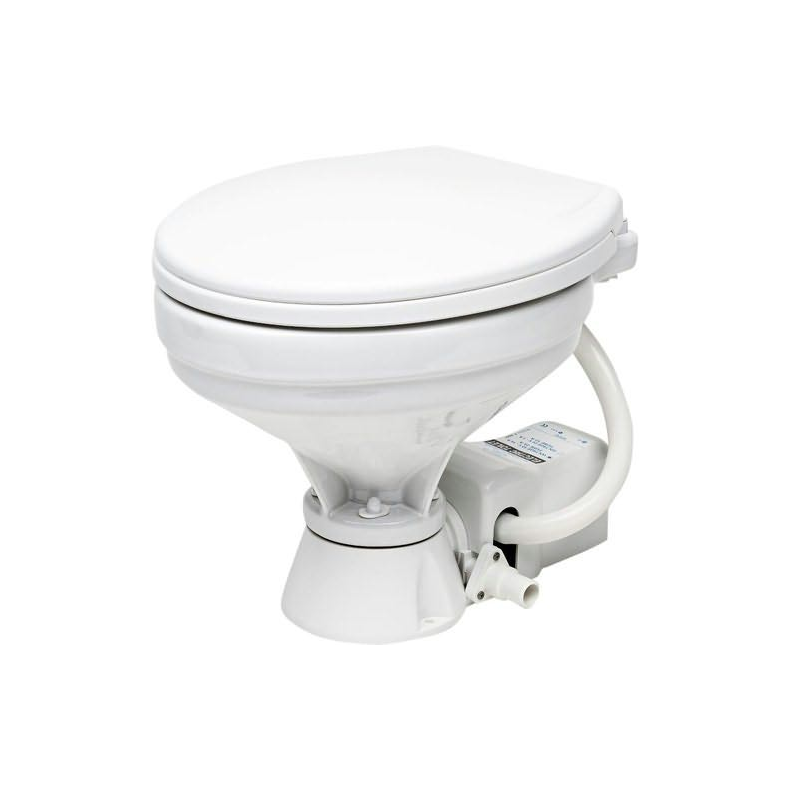 Eltoilet fra Ocean Technologies Silent Toilet compact 12 v hydro vakuum
