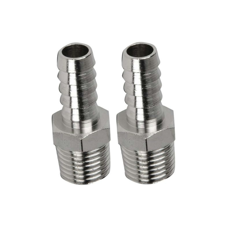 Vandudskillerfilter Slangenippel til 8 mm slange, 2 pk.