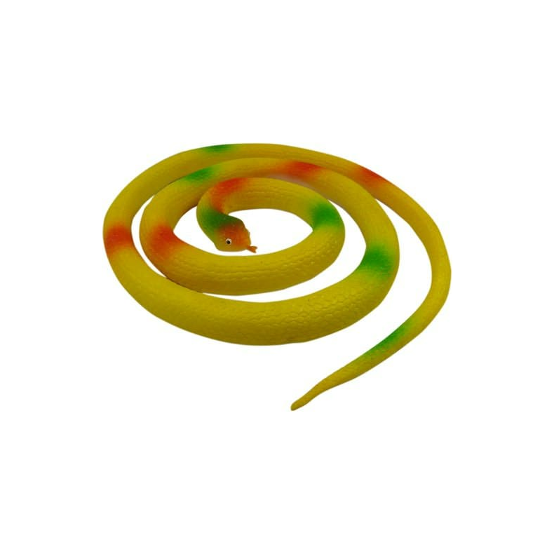 Mgeskrmmer slangen "Sir Hiss den afskyelige" Fugleskrmmer, slange 105 cm, gul