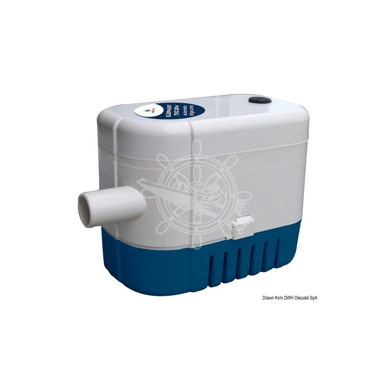 UDGET***Automatisk lnsepumpe m.niveauvagt, Benvnelse/Info 500, Kapacitet L/min 32, Ml mm 151 x 78 x 95, Tilslutning mm 19