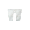 Plast.transom prot.pad 45x36cm
