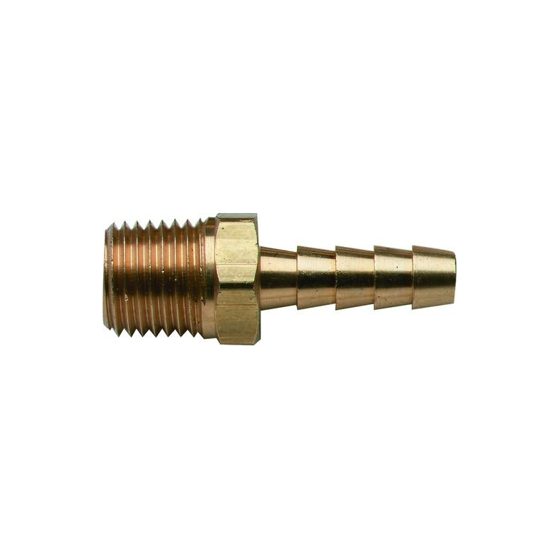 Brass nipple scepter 1/4 x 3/8