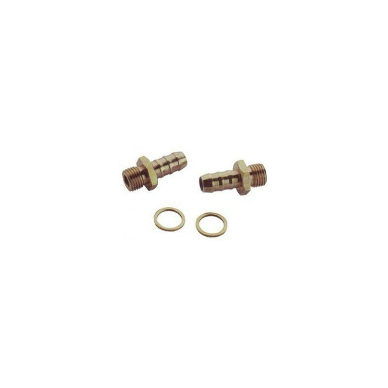 Brndstofnippel kit Brass hose barb kit cav 8mm gs30430