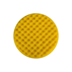 Polersvamp, vaflet, gul