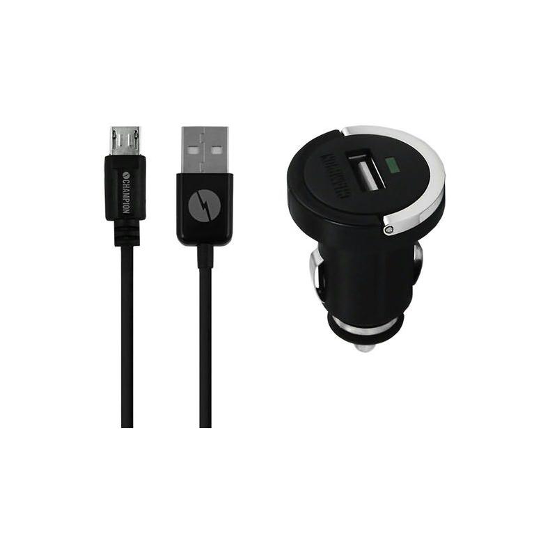 Usb charger kit black 12/24v