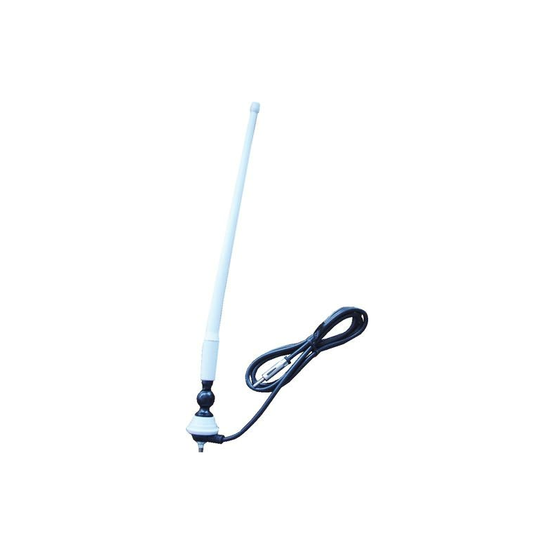 G4 Antenne FM/DAB, hvid gummi