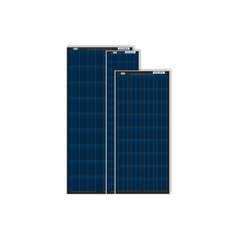 Solpanel med aluramme