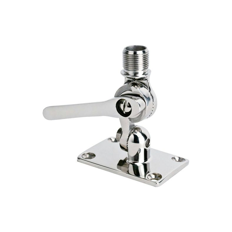Antennefod Mount 4-way stainless