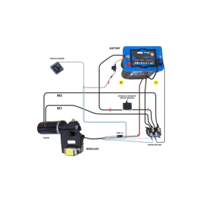 Ankerspil kit Balder 1200W