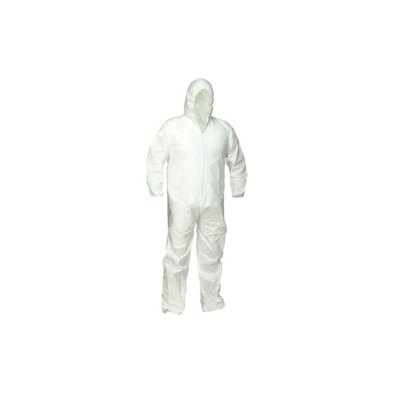 Beskyttelsesdragt Skyddsoverall pp 30 gsm xl