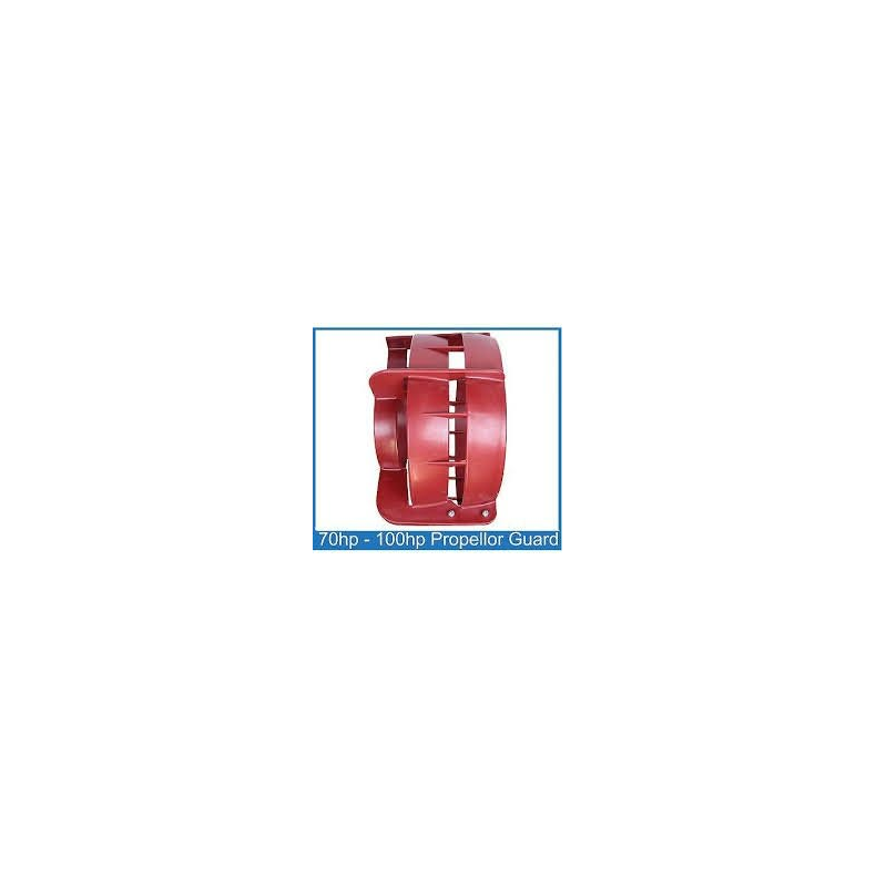 Propelbeskyttelse Propellerguard 70-100hk red