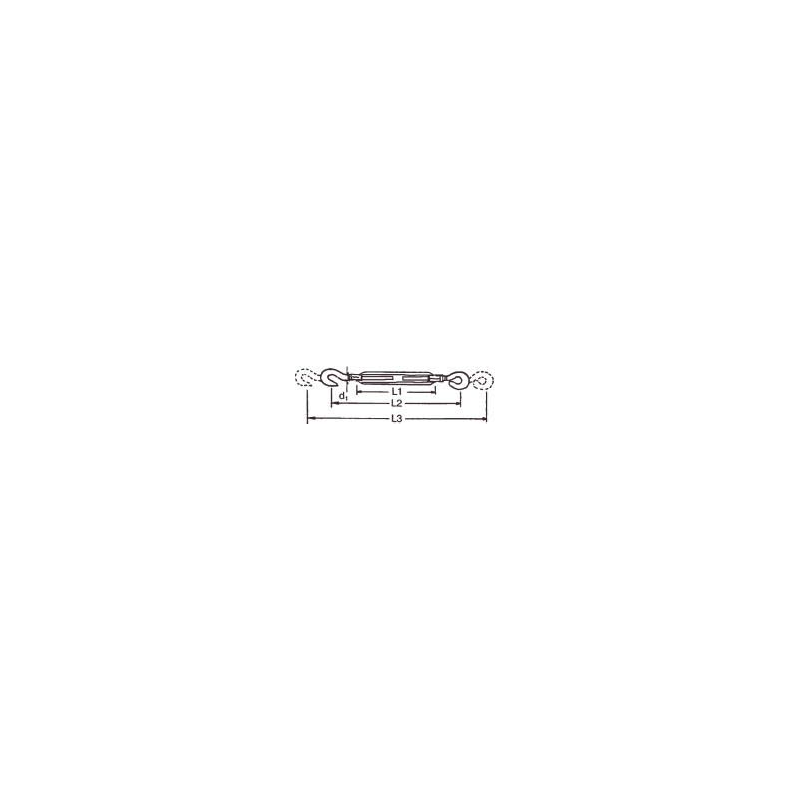 Vantskrue M10 L=215 Mm