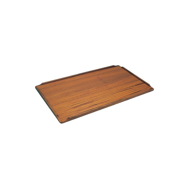 Bordplade Teak med slingrekant Bordplade 35x65 cm. 602021