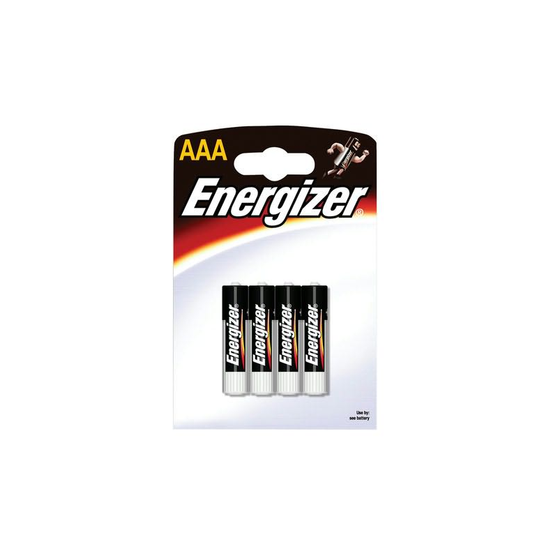 Energizer alkaliske batteri, Antal i pk 4, IEC-Norm LR3, Spndning 1,5 - Udget!
