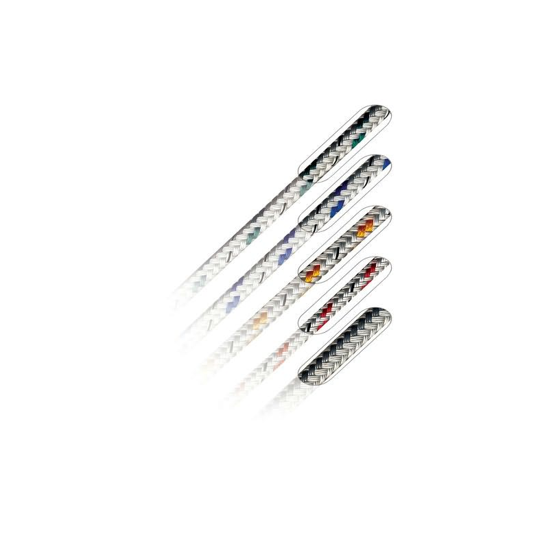 Doublebraid, Antal meter pr.spole 100, Brudstyrke kg 3350, Farve Hvid og rd, Vgt (kg/100m) 11,60,  mm 12
