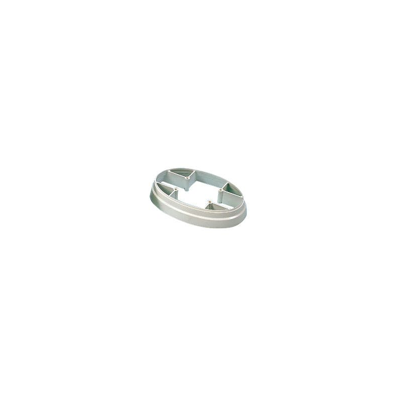 Base hvid plast ovaltil 60631-1/-2