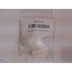 HALVKUGLE T AGTERSPEJLF.