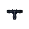 T-stykke 1/2'' sort nylon