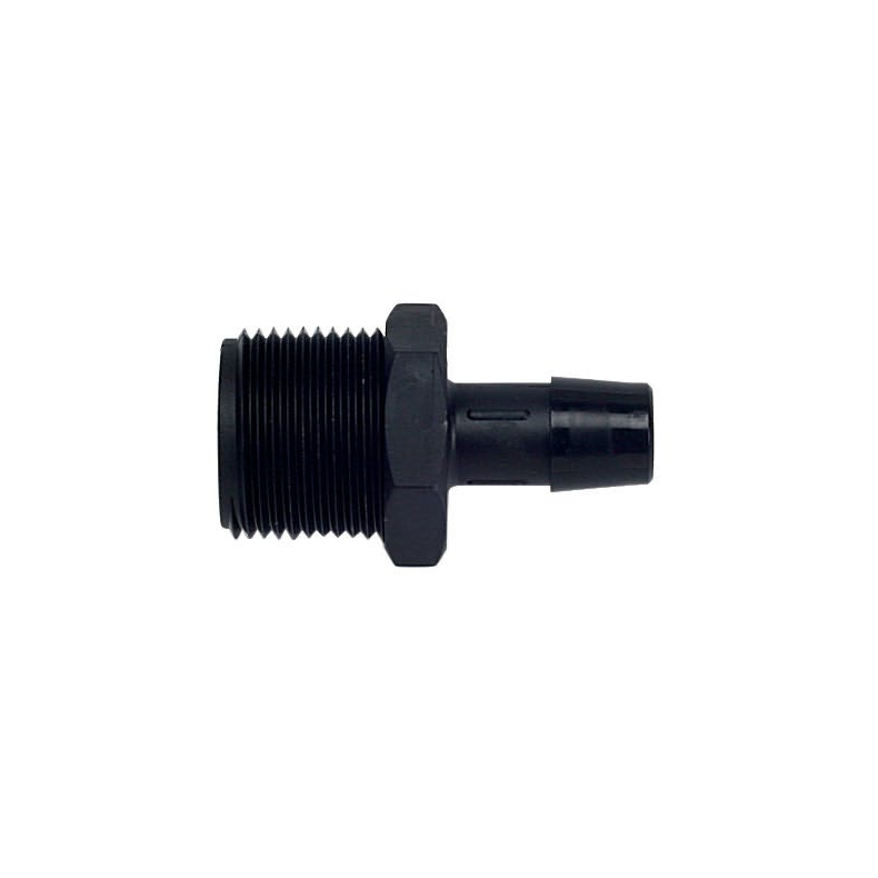 Slangenippel1/2''-1/2''hvid