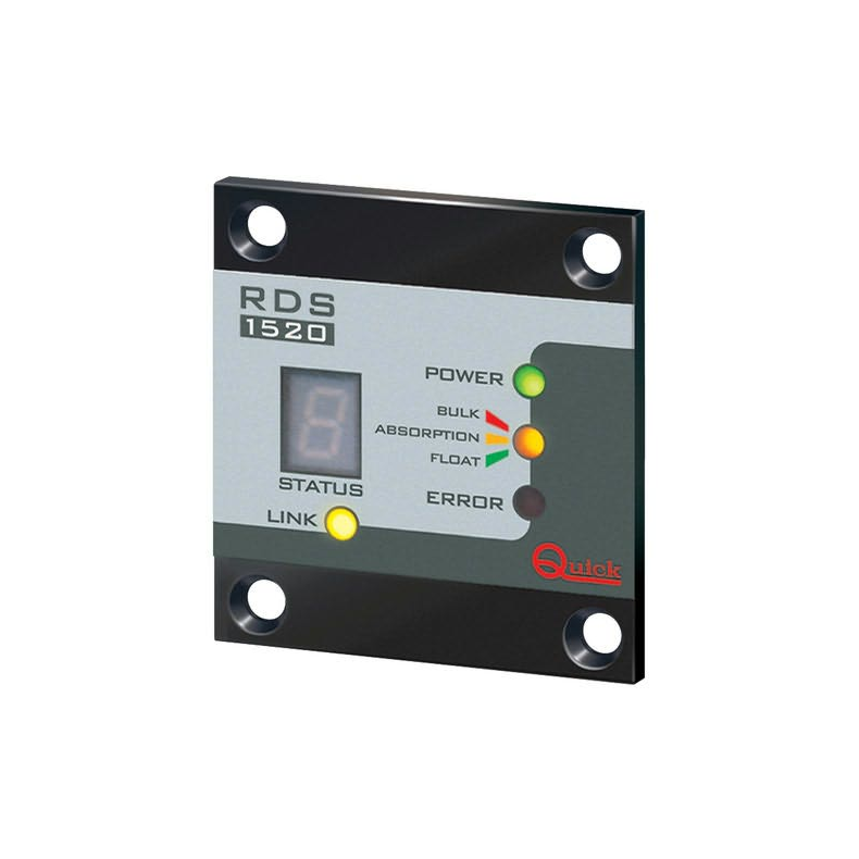 Batterilader panel fjernkontrol Disp rds1520 led 69204+05+06+07+08+09+10