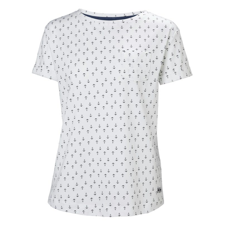 Helly Hansen Woman Naiad T-Shirt 002 White Str. M