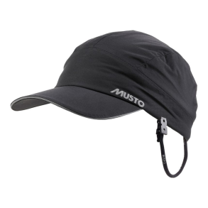 MUSTO PERFORMANCE WP CAP -Onesize -991 BLACK