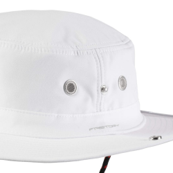 MUSTO EVO FD BRIMMED HAT -L -002 WHITE