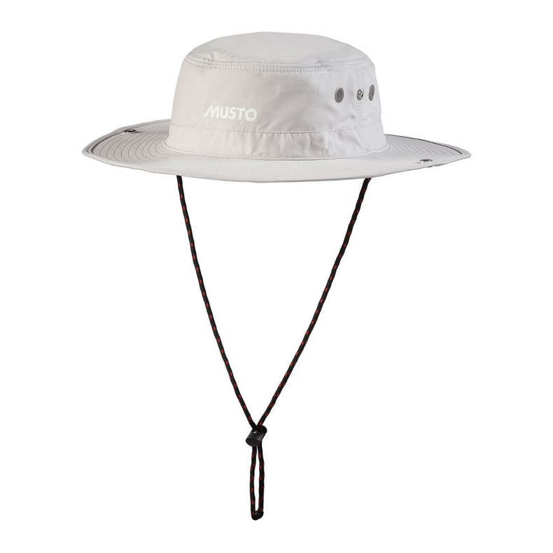 MUSTO EVO FD BRIMMED HAT -M -813 PLATINUM