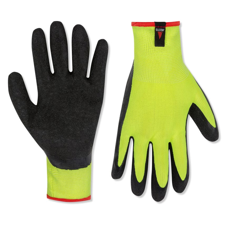 MUSTO DIPPED GRIP GLOVE X3 -S -352 SULPHUR SPR