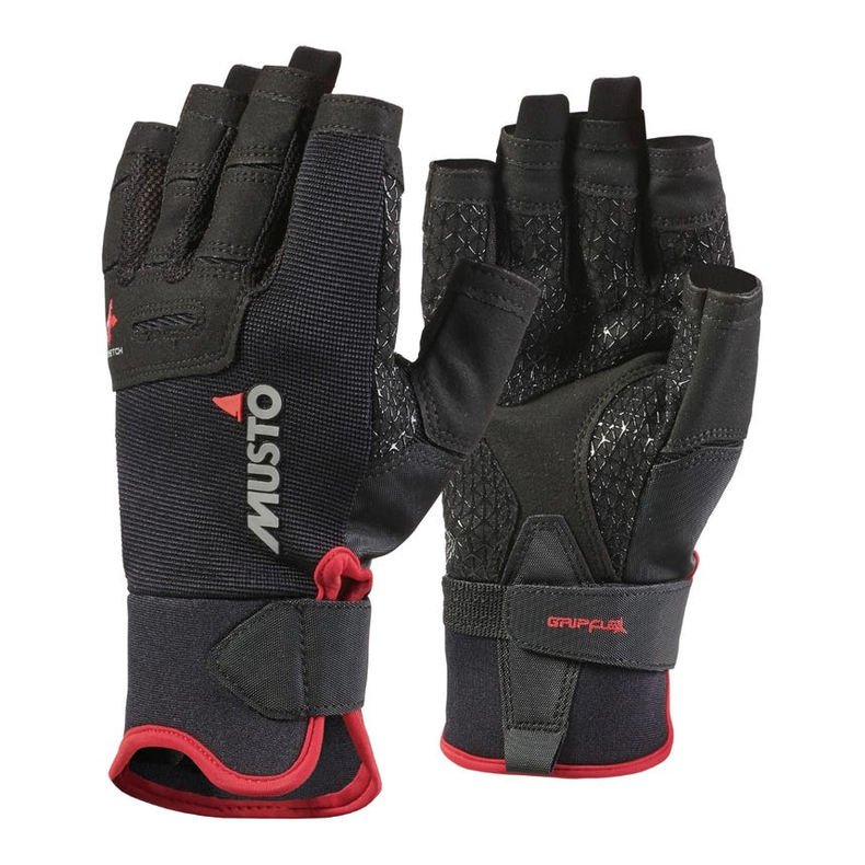Sejlerhansker Musto Performance korte fingre MUSTO PERF SF GLOVE -XS -991 BLACK