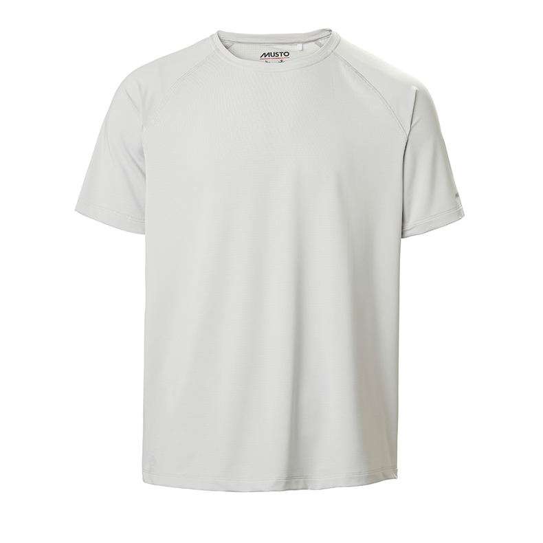 MUSTO EVO SUNBLOCK SS TEE 2.0 -S -813 PLATINUM