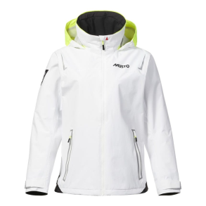 MUSTO W BR1 SOLENT JKT -16 -002 WHITE